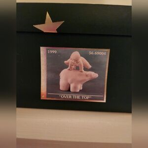 SNOWBABIES 1999 Starlight Games Collection "Over The Top" figurine.